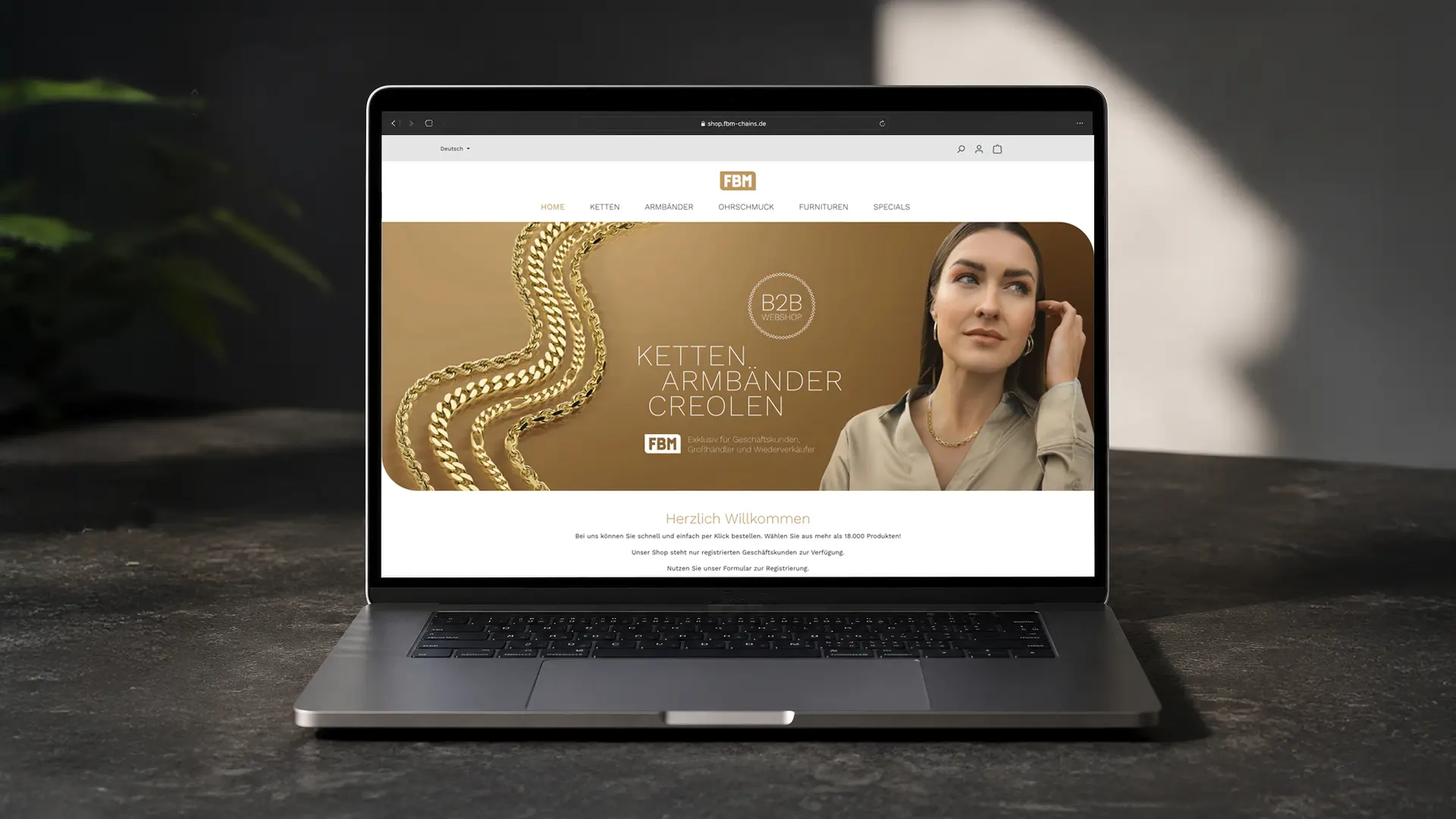 FBM launched neuen B2B-Webshop